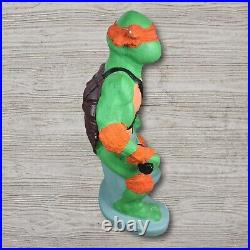 Vintage 1989 Playmate Toy 13 Michelangelo Teenage Mutant Ninja Turtle CoinBank