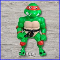 Vintage 1989 Playmate Toy 13 Raphael Teenage Mutant Ninja Turtles Coin Bank