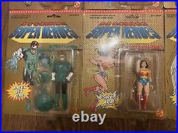 Vintage 1989 Toy Biz DC Comics Super Heroes Action Figures Complete Set of 12