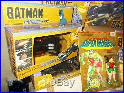 Vintage 1989 Toy Biz DC Comics Super-heroes Collection Vehicles & Figures Vhtf