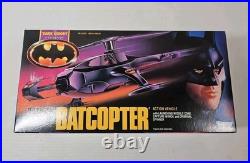 Vintage 1990 Kenner Batman Dark Knight BATCOPTER Helicopter NIB LOT# 973