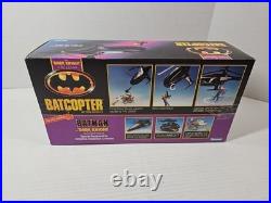 Vintage 1990 Kenner Batman Dark Knight BATCOPTER Helicopter NIB LOT# 973