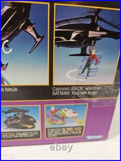 Vintage 1990 Kenner Batman Dark Knight BATCOPTER Helicopter NIB LOT# 973