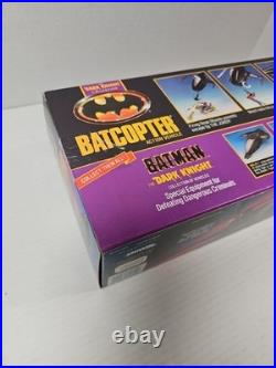 Vintage 1990 Kenner Batman Dark Knight BATCOPTER Helicopter NIB LOT# 973