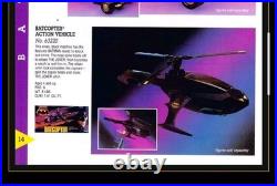 Vintage 1990 Kenner Batman Dark Knight BATCOPTER Helicopter NIB LOT# 973