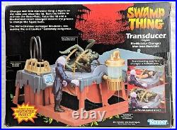 Vintage 1990 Swamp Thing Transducer Action Figure Toy, Kenner, New In Box