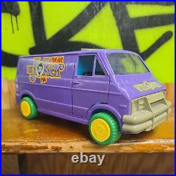 Vintage 1990 Toy Biz Batman The Joker Van Incomplete