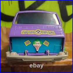 Vintage 1990 Toy Biz Batman The Joker Van Incomplete