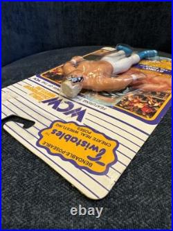 Vintage 1990 WCW Sting The Stinger Twistables JustToys MOC! Bendable Poseable