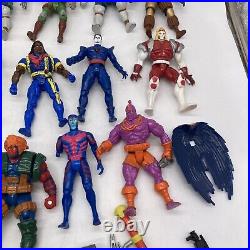 Vintage 1990's 2000's Xmen X-Men Action Figures Super Hero Toy Biz Lot Marvel