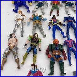 Vintage 1990's 2000's Xmen X-Men Action Figures Super Hero Toy Biz Lot Marvel