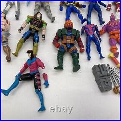 Vintage 1990's 2000's Xmen X-Men Action Figures Super Hero Toy Biz Lot Marvel