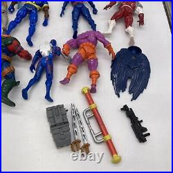 Vintage 1990's 2000's Xmen X-Men Action Figures Super Hero Toy Biz Lot Marvel