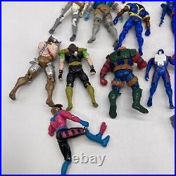 Vintage 1990's 2000's Xmen X-Men Action Figures Super Hero Toy Biz Lot Marvel