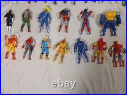 Vintage 1990's Toy Biz Marvel X-Men X-Force Avengers Action Figure Lot of 30+