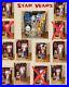 Vintage 1990s Star Wars Toy Action Figurines Lot Of 30 New In Package