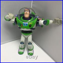 Vintage 1990s Toy Story Buzz Lightyear Ultimate Talking Action Figure 12 WORKS