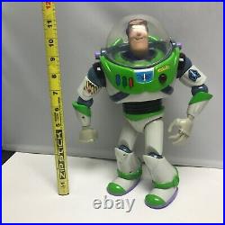 Vintage 1990s Toy Story Buzz Lightyear Ultimate Talking Action Figure 12 WORKS