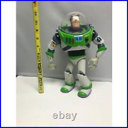 Vintage 1990s Toy Story Buzz Lightyear Ultimate Talking Action Figure 12 WORKS