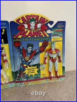 Vintage 1991 Captain Planet & Duke Nukem Tiger Toys Action Figures NEW VTG