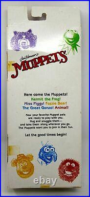 Vintage 1991 Jim Henson's Muppets Animal Toy Toons Stuffed Figure New In Box