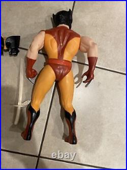 Vintage 1991 Toy Biz Uncanny X-Men Supersize Wolverine Marvel Figure #4922