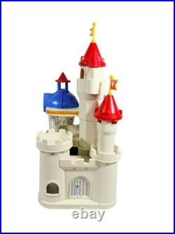 Vintage 1992 Spectra Royal Palace Castle Playset with Figures Horses Carriage Box