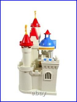 Vintage 1992 Spectra Royal Palace Castle Playset with Figures Horses Carriage Box
