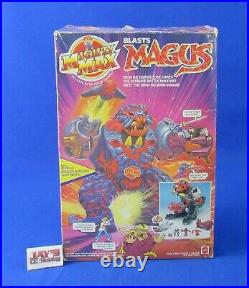 Vintage 1993 Blasts Magus Toy Mighty Max Bluebird Mattel with Box