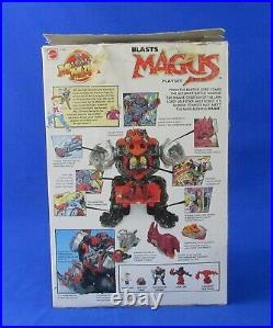 Vintage 1993 Blasts Magus Toy Mighty Max Bluebird Mattel with Box