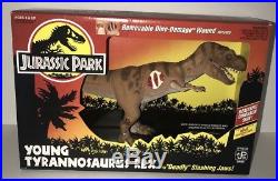Vintage 1993 Jurassic Park Young T-Rex Dinosaur Figure Toy NIB MINT IN BOX