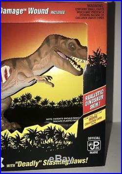 Vintage 1993 Jurassic Park Young T-Rex Dinosaur Figure Toy NIB MINT IN BOX