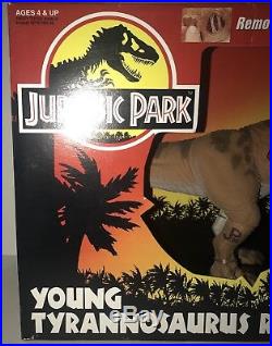 Vintage 1993 Jurassic Park Young T-Rex Dinosaur Figure Toy NIB MINT IN BOX