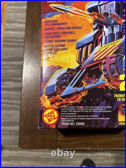 Vintage 1993 Toy Biz Voice Bot 2 in 1 Transforming Vehicle Robot Sealed In Box