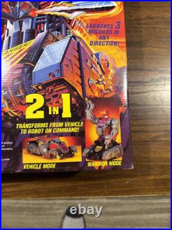 Vintage 1993 Toy Biz Voice Bot 2 in 1 Transforming Vehicle Robot Sealed In Box