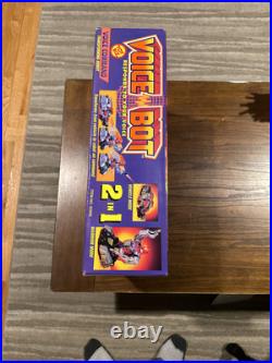 Vintage 1993 Toy Biz Voice Bot 2 in 1 Transforming Vehicle Robot Sealed In Box