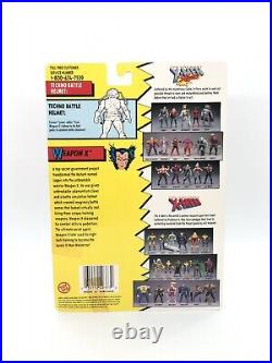 Vintage 1993 Toy Biz X-Men Weapon X Wolverine 4th Edition RARE Blue Shorts (a)