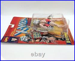 Vintage 1993 Toy Biz X-Men Weapon X Wolverine 4th Edition RARE Blue Shorts (a)