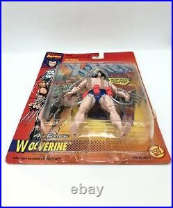 Vintage 1993 Toy Biz X-Men Weapon X Wolverine 4th Edition RARE Blue Shorts (a)