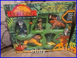 Vintage 1994 Mattel Disney Lion King Complete Action Figure Gift Set! NIB Sealed Vintage 1994 Mattel Disney Lion King Complete Action Figure Gift Set! NIB Sealed