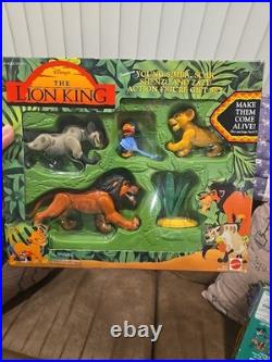 Vintage 1994 Mattel Disney Lion King Complete Action Figure Gift Set! NIB Sealed