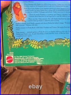 Vintage 1994 Mattel Disney Lion King Complete Action Figure Gift Set! NIB Sealed Vintage 1994 Mattel Disney Lion King Complete Action Figure Gift Set! NIB Sealed