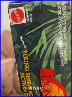 Vintage 1994 Mattel Disney Lion King Complete Action Figure Gift Set! NIB Sealed