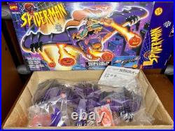 Vintage 1994 Spider-man Hobgoblin Wing Bomber Glider Toy Biz Marvel New Open Box