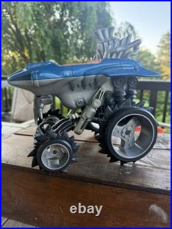 Vintage 1994 Street Sharks Sharkruiser 4x4 Vehicle &5 Street Shark Figures Lot