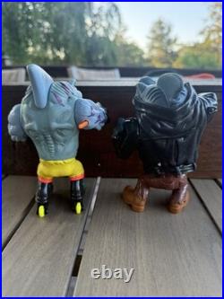 Vintage 1994 Street Sharks Sharkruiser 4x4 Vehicle &5 Street Shark Figures Lot