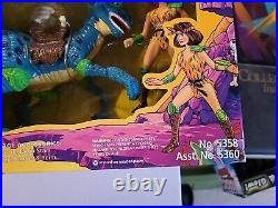 Vintage 1994 TMNT Cave-Woman April and her Radical Raptor Unopened Playmates Toy