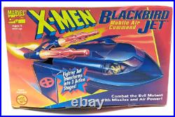 Vintage 1994 Toy Biz Marvel X-Men Blackbird Jet Playset Sealed New NIB