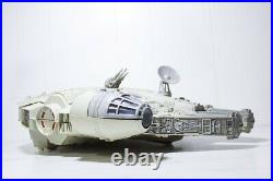 Vintage 1995 Original Star Wars Millenium Falcon Fighter Toy By Tonka