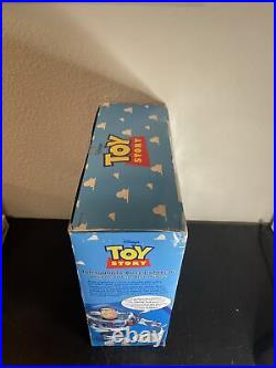 Vintage 1995 Toy Story Intergalactic Chrome Buzz Lightyear Disney Pixar NIB